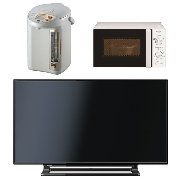 液晶テレビなど小型家電の台数選択